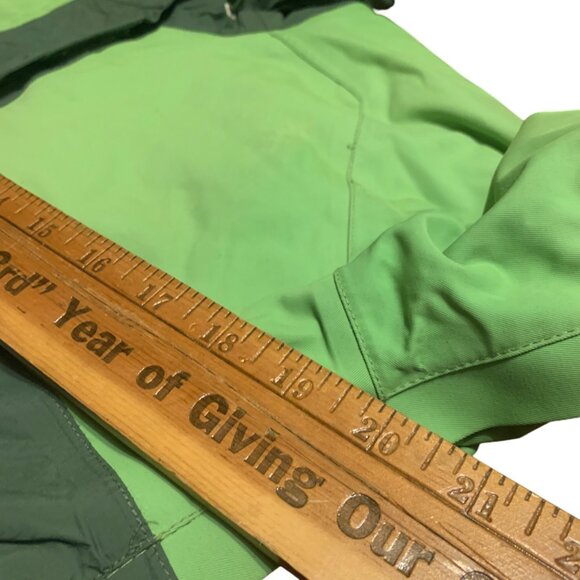 Helly Hansen Helly Tech Waterproof Outdoor Jacket Hood Green Dual-Tone Size XS - Picture 4 of 16